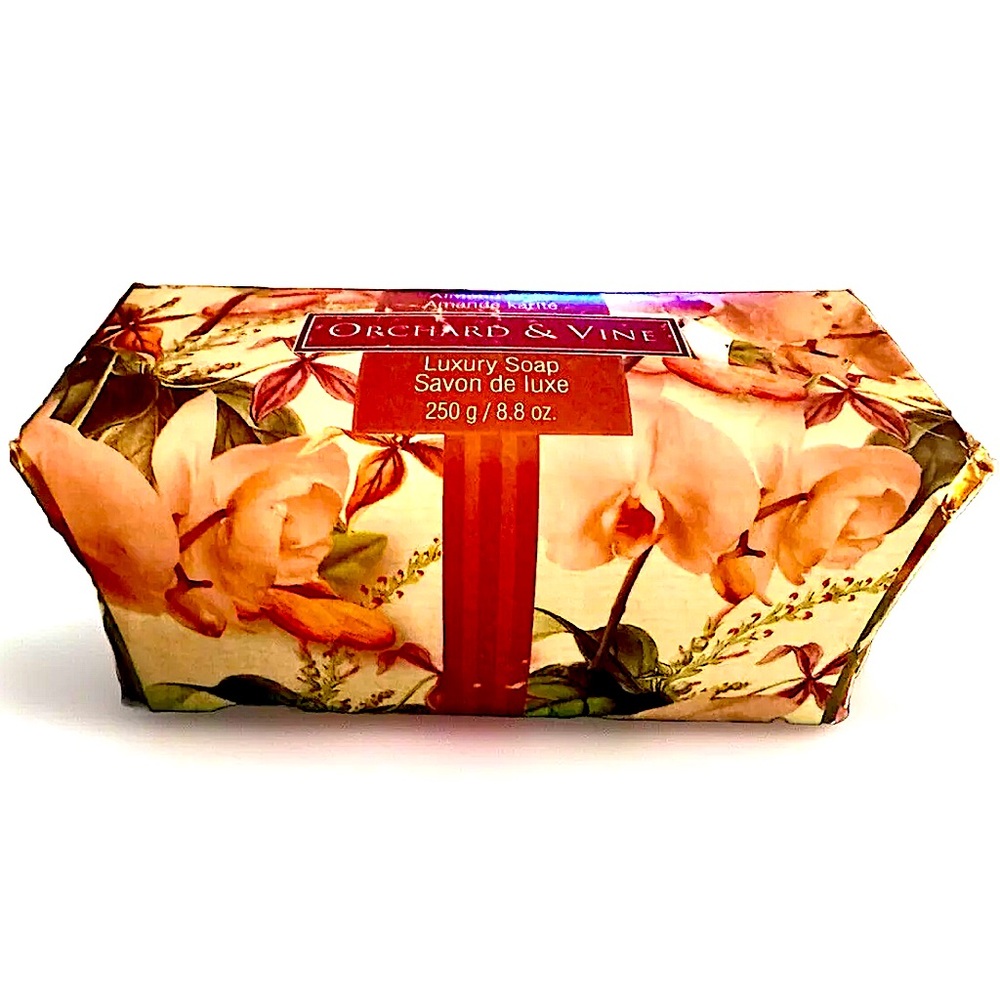 🫧ORCHARD & VINE🫧 ALMOND SHEA BUTTER SCENTED MOISTURIZING LUXURY BAR BATH SOAP🛁